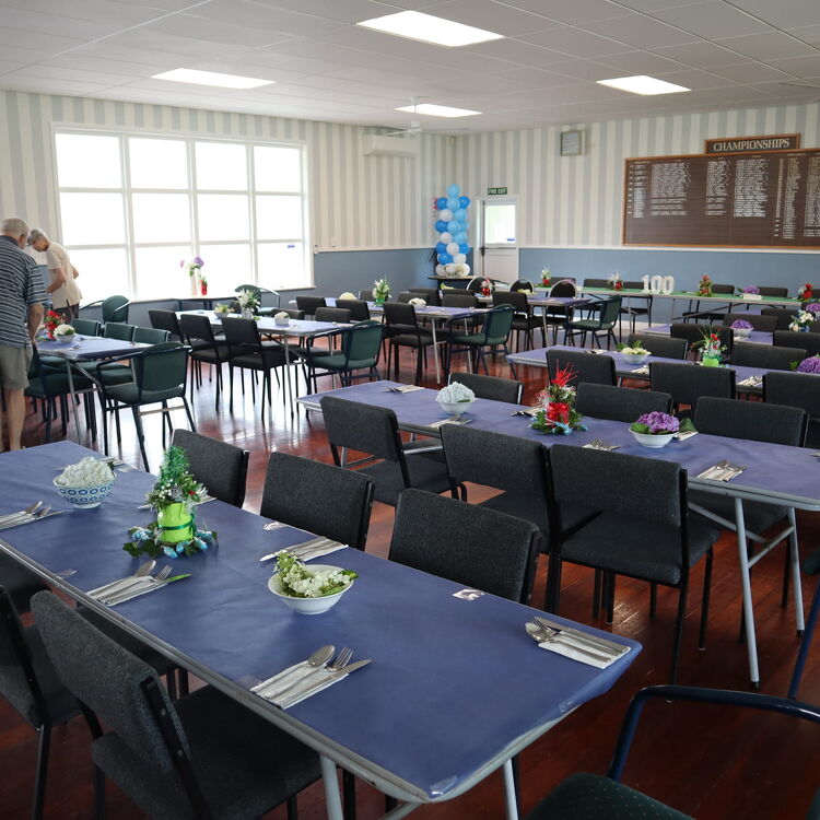 Photo of A Claudelands Bowling Venue being setup