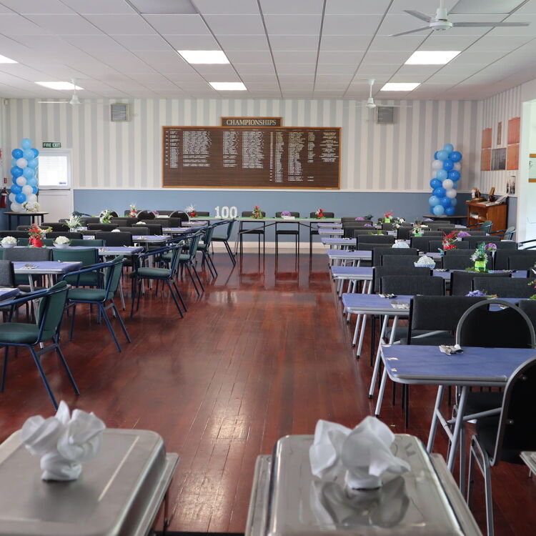 Photo of A Claudelands Bowling Venue being setup